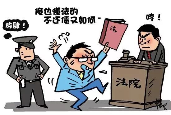 欠债几十万会判刑吗多久坐牢？