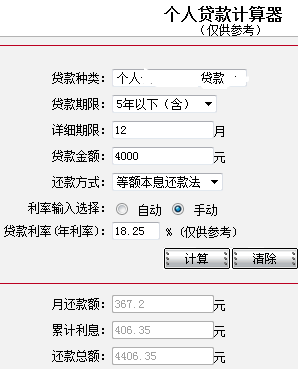 支付宝花呗逾期利息手续费及计算方法