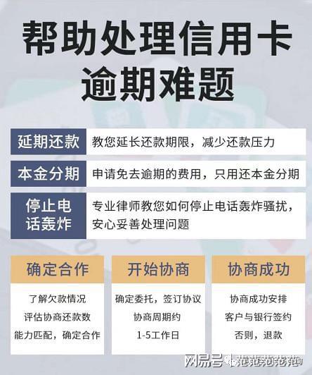 招行逾期还款协商步骤及费用要求