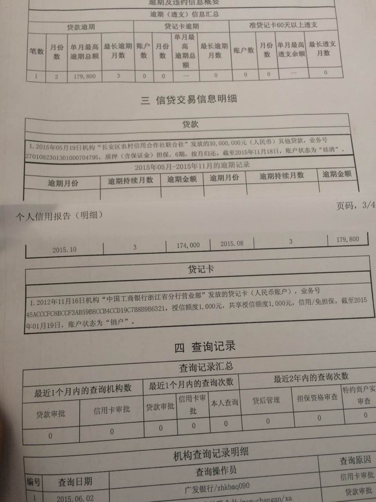 招商信誉卡逾期证明开具及申请撤销征信