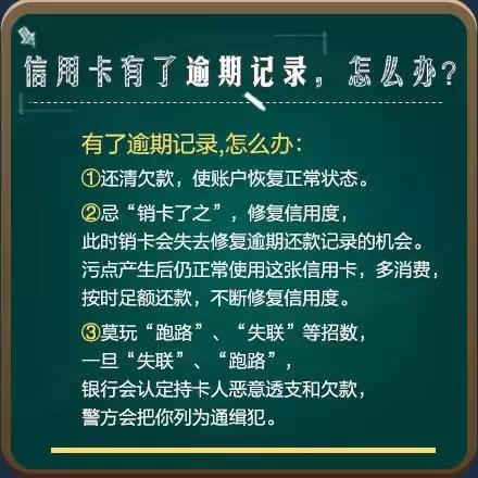 欠信用卡逾期多久后会黑呢？如何解除？