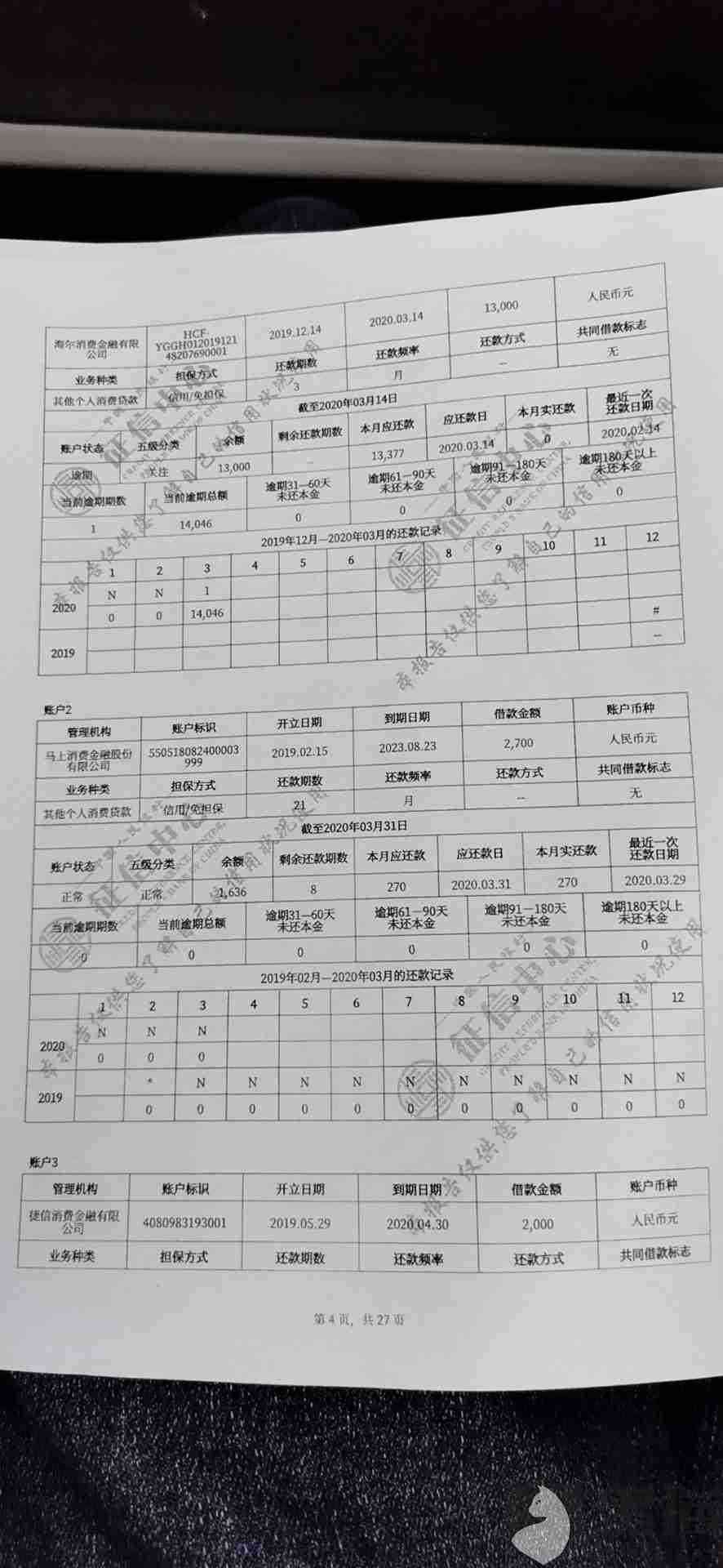 消费贷逾期在征信上显示是否计入个人征信