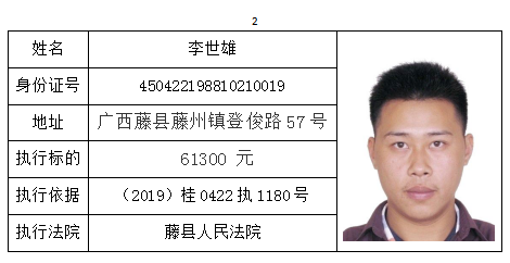 欠多少钱算失信人员黑及被执行人？