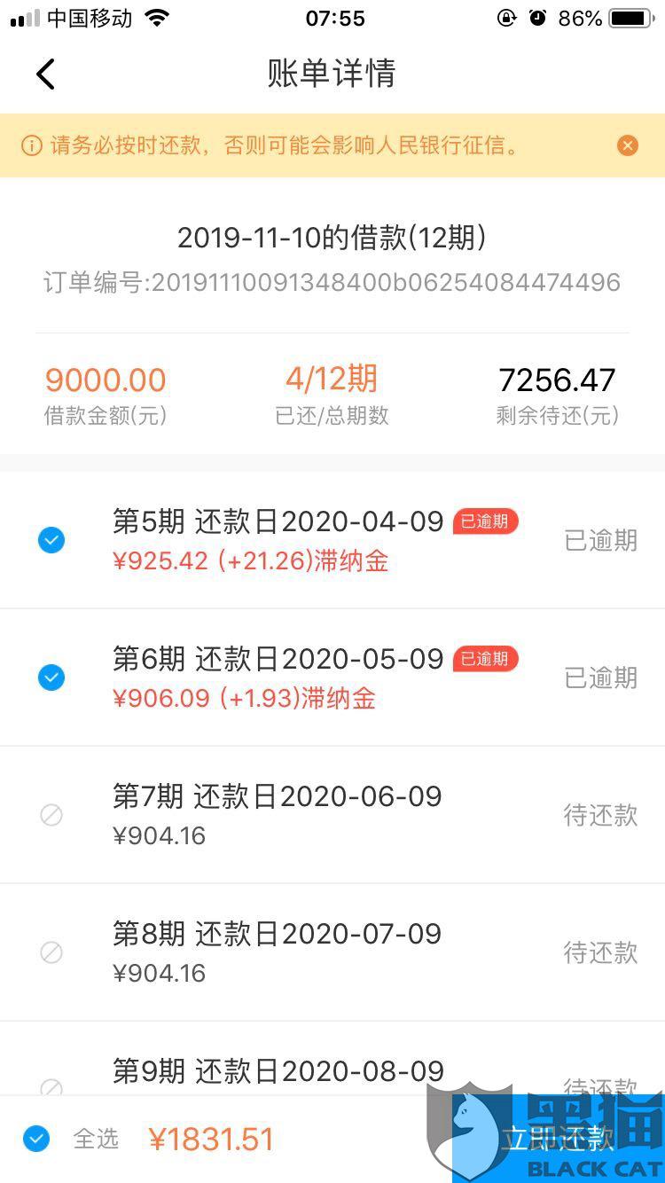 关于网贷协商分期的还款规定