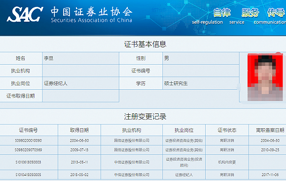 中信证券逾期怎么处理