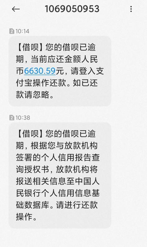 网贷逾期经历说明