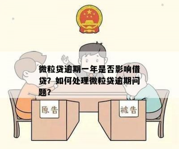 微粒贷借钱逾期后如何处理及影响？