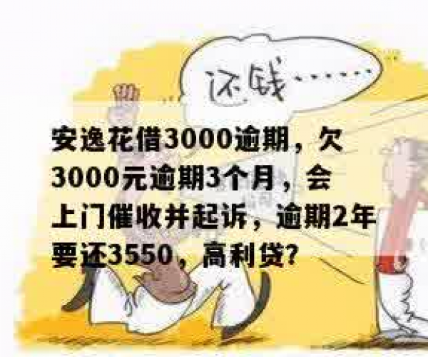 安逸花贷款逾期3个月，真的要上门来吗？