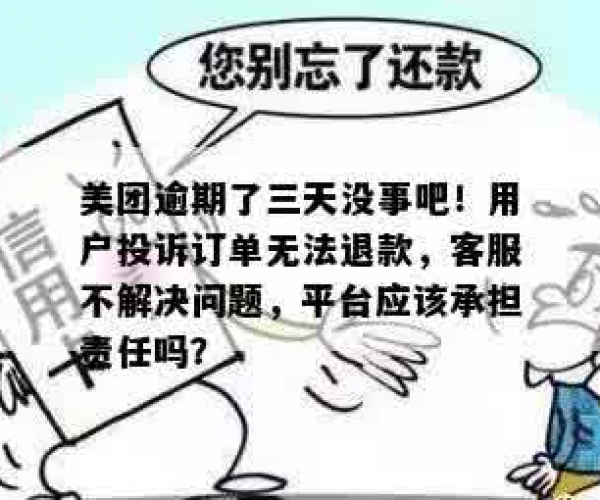 美团外卖逾期了有事没事啊，如何处理投诉？