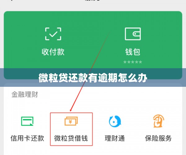 微粒贷还款有逾期怎么办
