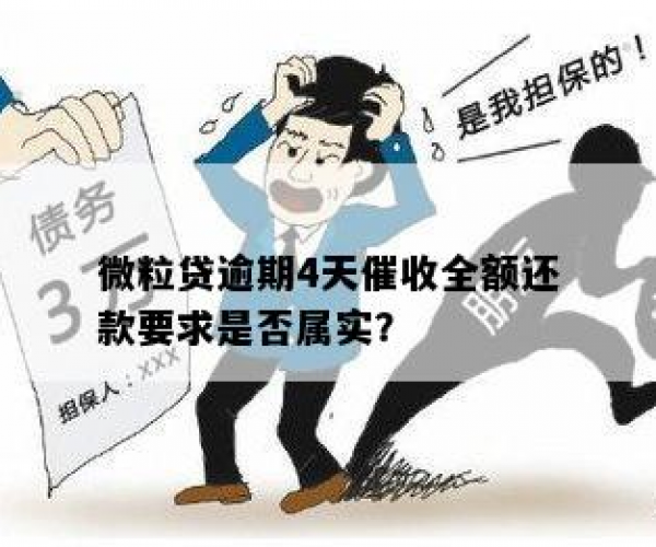 微粒贷逾期显示全额还款返还是真的吗？