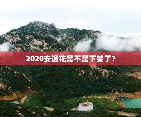 2020安逸花是不是下架了？