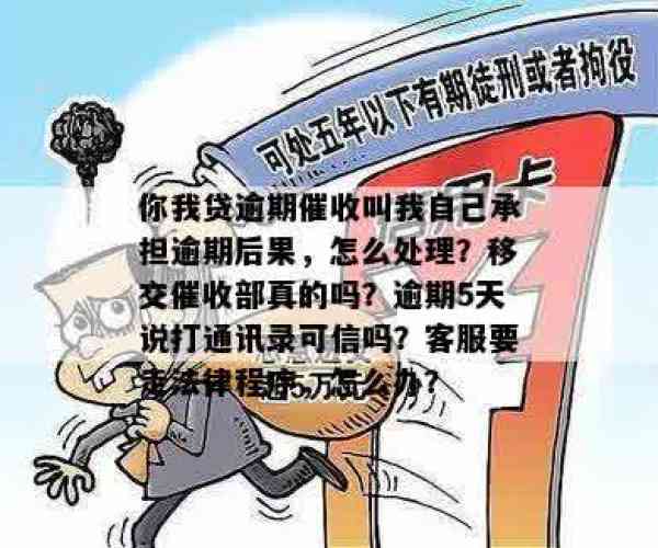 你我贷逾期催收称联系亲友协助还款，真的可信吗？