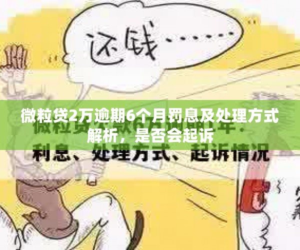 微粒贷2万逾期6个月罚息及处理方式解析，是否会起诉