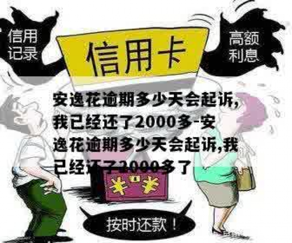 安逸花逾期多少天会起诉,我已经还了2000多如何处理-安逸花逾期多久抓人