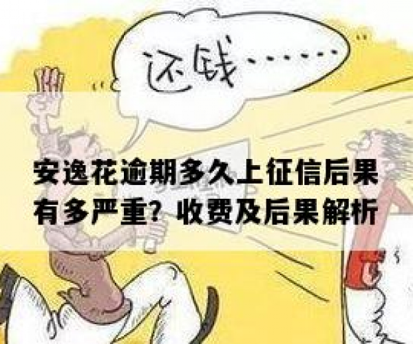 安逸花逾期多久抓人上征信,催收,多严重？收费如何？