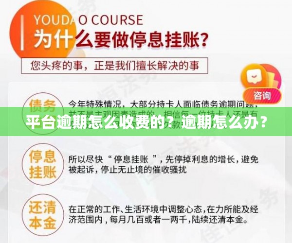 平台逾期怎么收费的？逾期怎么办？