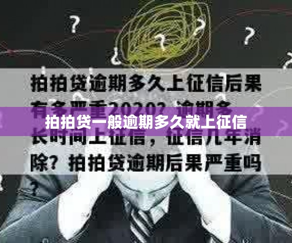 拍拍贷一般逾期多久就上征信