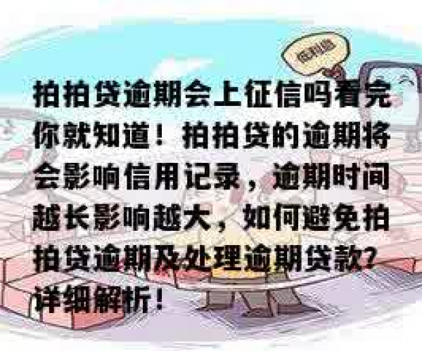 拍拍贷逾期一年没还会怎么样吗：影响、安全性与征信记录