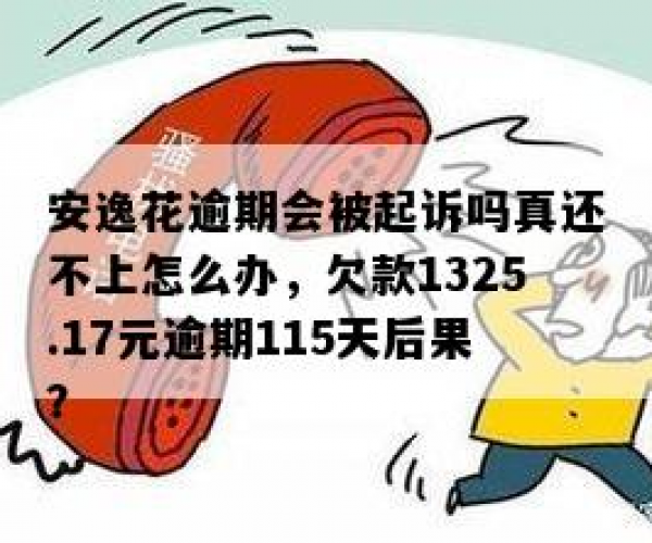 安逸花欠款1325.17元逾期115天会被起诉吗 我已还2000多