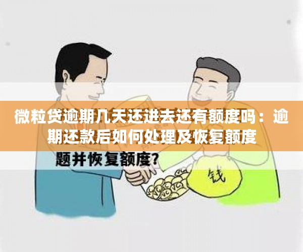 微粒贷逾期几天还进去还有额度吗：逾期还款后如何处理及恢复额度