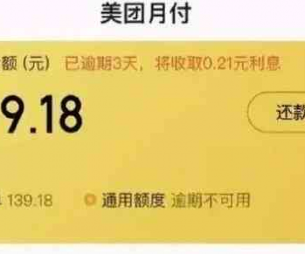 美团逾期一年多的后果怎么样