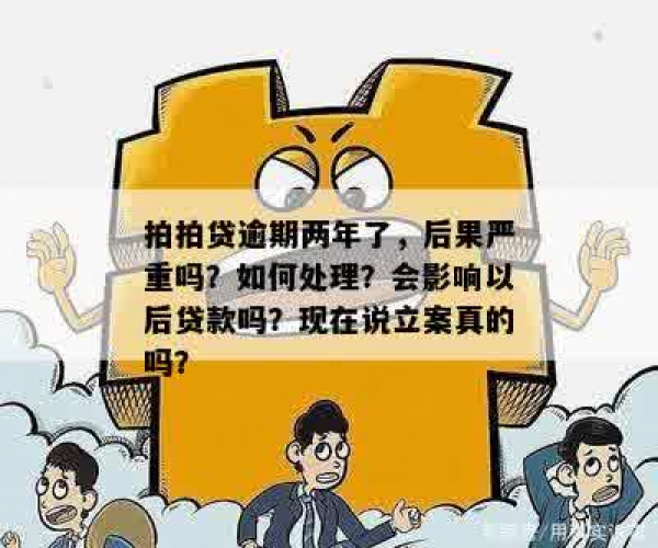 拍拍贷逾期两年以上的欠款会产生哪些后果？