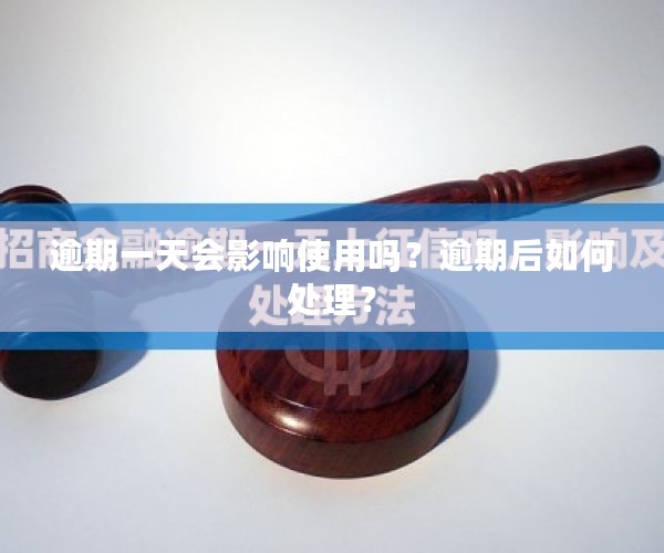 逾期一天会影响使用吗？逾期后如何处理？