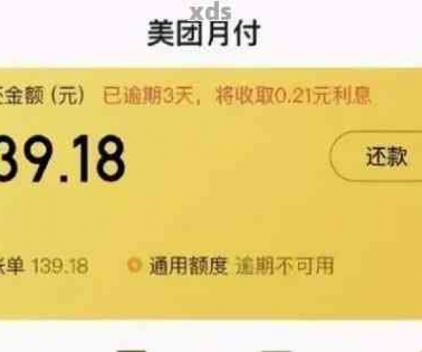 美团生活费未逾期为何无法使用？解决办法