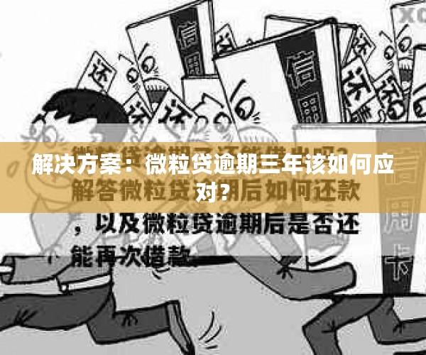 解决方案：微粒贷逾期三年该如何应对？