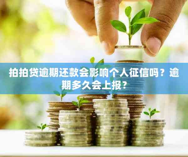 拍拍贷逾期还款会影响个人征信吗？逾期多久会上报？