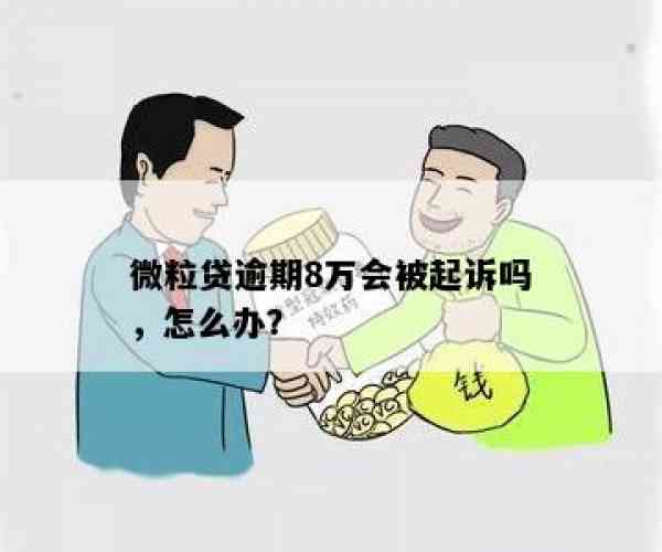 微粒贷欠款8万逾期多久面临法院起诉、判决、执行