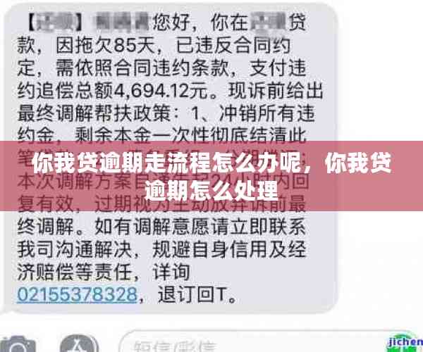 你我贷逾期走流程怎么办呢，你我贷逾期怎么处理