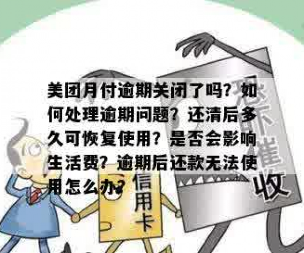 美团月付逾期怎么还进去了？解决美团月付逾期还款后无法使用问题