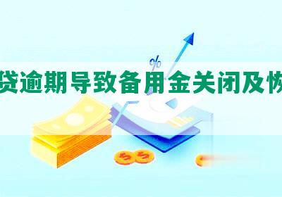 网商贷逾期导致备用金关闭及恢复方法