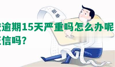 网贷逾期15天严重吗怎么办呢，会上征信吗？