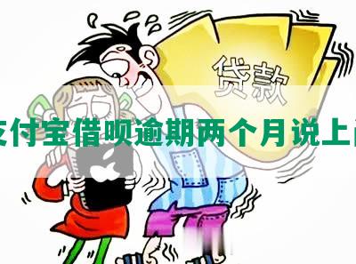 支付宝借呗逾期两个月说上门