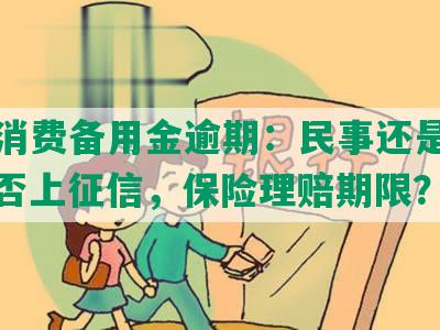 平安消费备用金逾期：民事还是刑事，是否上征信，保险理赔期限？