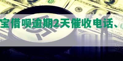 支付宝借呗逾期2天催收电话、会怎样？