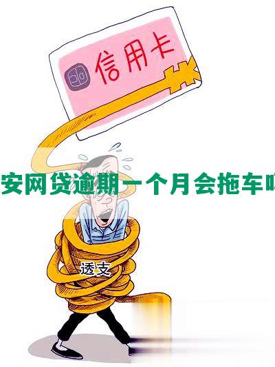 平安网贷逾期一个月会拖车吗？