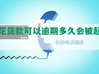 有钱花贷款可以逾期多久会被起诉及后果