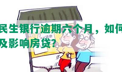 山东民生银行逾期六个月，如何全额还款及影响房贷？