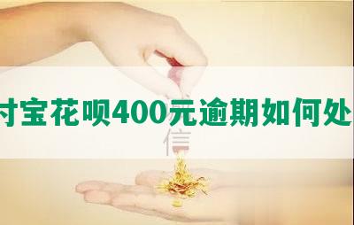 支付宝花呗400元逾期如何处理？