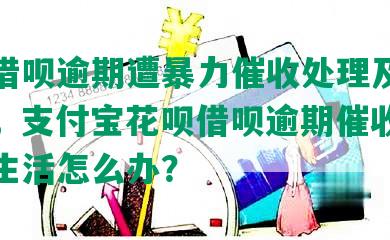 花呗借呗逾期遭暴力催收处理及投诉方式，支付宝花呗借呗逾期催收严重影响生活怎么办？