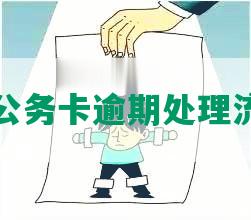 农业银行公务卡逾期处理流程及办法