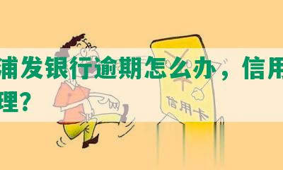 四川浦发银行逾期怎么办，信用卡逾期处理？