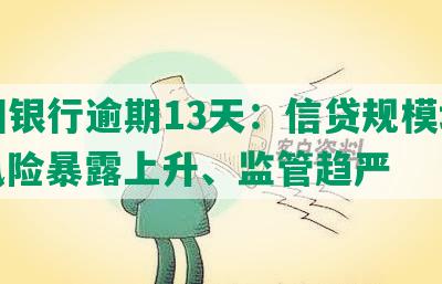 中国银行逾期13天：信贷规模增长、风险暴露上升、监管趋严