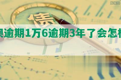 借呗逾期1万6逾期3年了会怎样处理