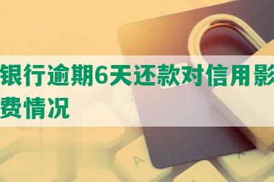 招商银行逾期6天还款对信用影响及手续费情况