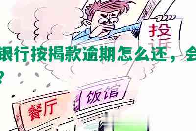 农业银行按揭款逾期怎么还，会上征信吗？